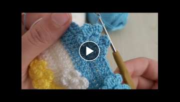 Super Easy 3D Crochet Knitting - Cook Güzel 3D Tıg İşi Yelek Battaniye Modeli Super Easy 3D Crochet Knitting - Cook Güzel 3D Tıg İşi Yelek Battaniye Modeli
