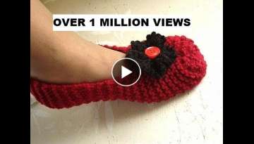 Knitted slippers for beginners, free knitting video for unisex slippers for men or women. - YouTu... Knitted slippers for beginners, free knitting video for unisex slippers for men or women. - YouTu...