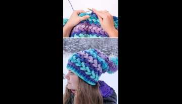 Braid Puff Stitch Crochet Pattern And Tutorial Braid Puff Stitch Crochet Pattern And Tutorial
