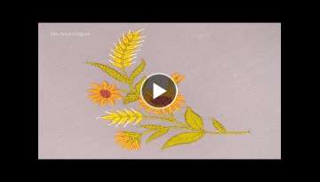 Hand Embroidery Tutorial Step by Step, New Embroidery Flower Patterns for Beginners