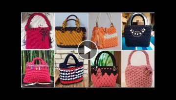 Stylish Latest Crochet Mexican Embroidered Handbag Designe