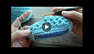 Super Easy Crochet Coins Purse With Zipper Super Easy Crochet Coins Purse With Zipper