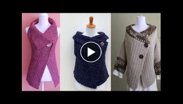 BEAUTIFUL UNIQUI DESIGNS OF SWEATERS|| NEW CROCHET DESIGNS