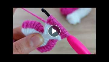 Super Easy Tunisian Crochet Hair Band Model Çok Kolay Çok Güzel Tığ İşi Örgü Modeli Yap...