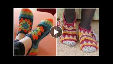 The Most Beautiful And Mind blowing Crochet Granny sequare Partten Scoks Design Ideas 2022