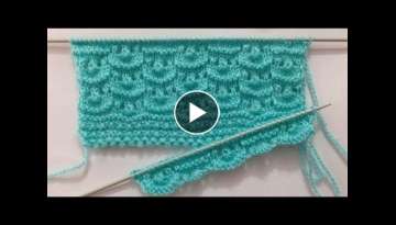 Beautiful And Easy Knitting Pattern For Baby Sweater