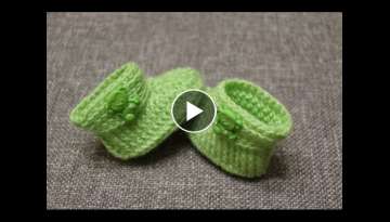 Botitas Crochet para Bebe