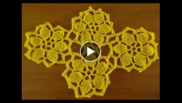 Video Tutorial Como Tejer y Unir Motivos a crochet