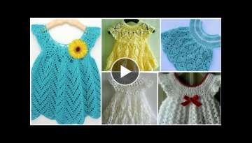 Cute Crochet Toddler baby dress/1 to 5 years baby girls crochet knitting cute babies frocks& dres...