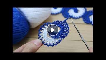 How to Crochet for Beginners Motif Step by step