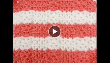 Crochet: Punto para Manta de Bebe # 2