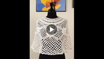 Crochet: Capa Talla 
