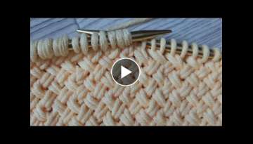 Criss Cross Knitting Stitch | Knitting pattern