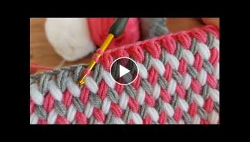 Easy Crochet Baby Blanket Zigzag Spike Pattern For Beginners- Gorgeous Crochet Baby Blanket Knitt...