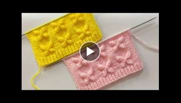 Very Pretty Knitting Stitch Pattern For Babies/Ladies Cardigan