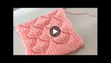 Beautiful Knitting Stitch Pattern For Sweater Cardigan