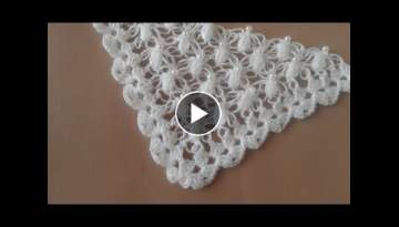 crochet chal shawl with subtitles in several lenguage