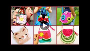 Latest and Stylish Animal Faces Crochet Kids Bags Patterns 2021 | Crochet Patterns | Crochet Idea...