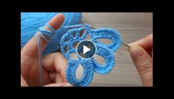 Very Easy Crochet Great Knitting Motif Making-Super Easy Crochet Knitting Motif Pattern