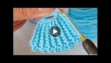 Super Tunisian Knitting crochet bow tie pattern