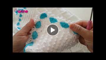  Blanket edge crochet pattern - Baby blanket edge crochet pattern