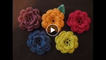 How to crochet a flower