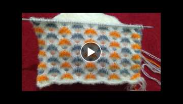 knitting multicolor beautiful design by creativity lovers