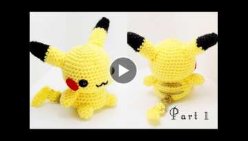 Pikachu Amigurumi Crochet Tutorial Part 1