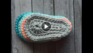 Crochet Bootie Sole