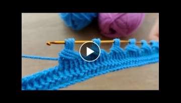 Super Easy Beautiful Crochet Knitting - Very Beautiful Crochet Knitting Pattern