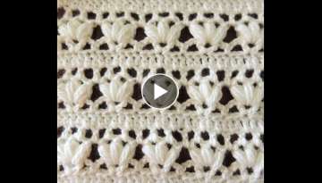 Crochet: Punto Combinado # 14