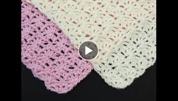 Crochet : Punto Soles en V
