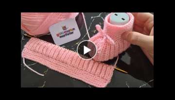 NEWBORN BABY BOOT MAKING WITH TWO BOTTLES