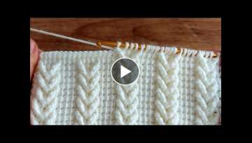 Super Easy Knitting Tunisian Baby Blanket - Tunisian Fabulous Blanket Vest Knitting Pattern..