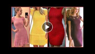 Most Beautiful & Trendy Crochet Body Cone Dress Designs Ideas 2022