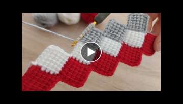 Very Easy Very Flashy Tunisian Knitting Pattern Making
