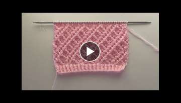 New Lace Knitting Stitch Pattern