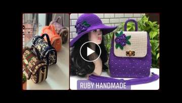 most stylish and stunning crochet bags with same Cap/New designs 2022 | crochet purse patterns 20...