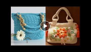 Most beautiful crochet bag designs | crochet handbags new design | crochet purses/bags/handbags
