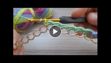 Amazing Very Easy Crochet With Chain Ring ideas ( Knitting Love) chain crochet knitting pattern