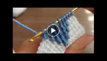 Tunisian Work Very Easy Fabulous Knitting Pattern