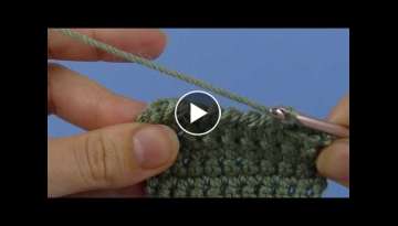 Reverse Single Crochet (right-handed version) Reverse Single Crochet (right-handed version)