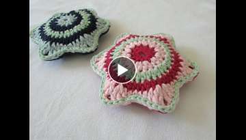How to crochet a cute pin cushion for beginners