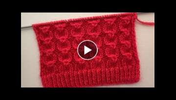 Beautiful Knitting Stitch Pattern/Aasaan Bunai