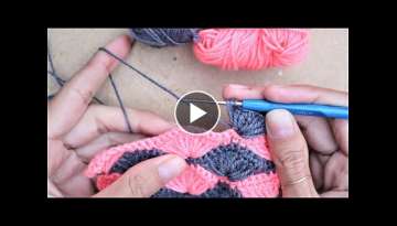 Super Easy Crochet Blanket knitting pattern