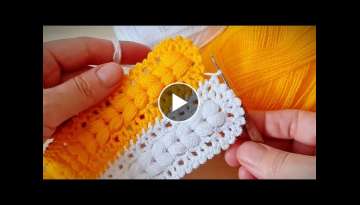 Gorgeous Knitting crochet Başak blanket knitting pattern