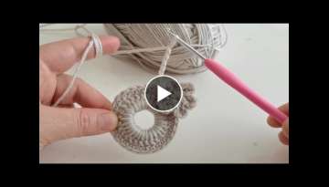 Amazing easy crochet buckle