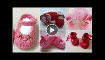 cute & lovely adorable unique crochet knitting kids shoes pattern #fashionflyer