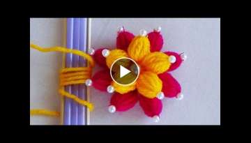 Hand Embroidery: Easy Trick to Make Double Layered Flowers Hand Embroidery: Easy Trick to Make Double Layered Flowers