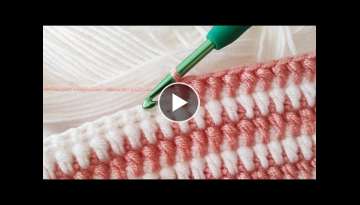 Super easy crochet baby blanket pattern for beginners - Crochet Blanket knitting pattern